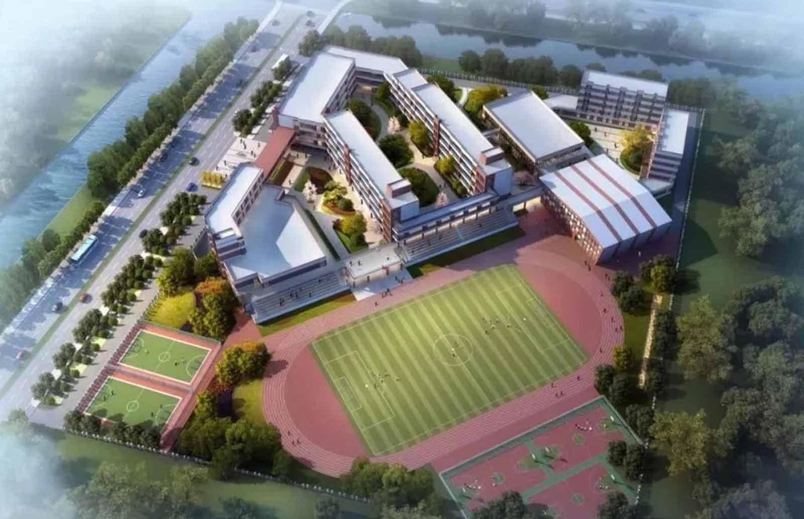 【校门文化墙设计】凝聚师生精神 彰显学校魅力